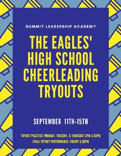 Cheer Tryouts *New Dates*